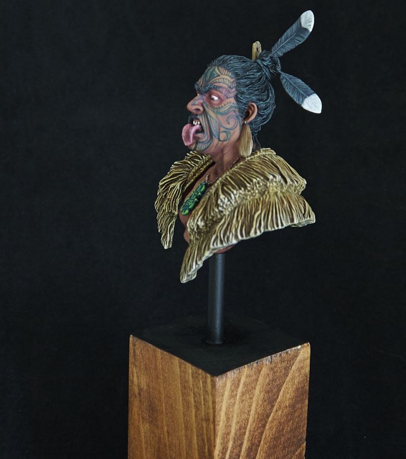 Maori Warrior Powhiri - Pukana
