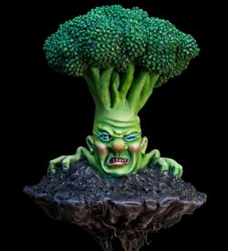 Brocco the angry broccoli