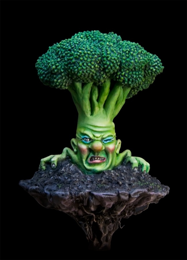 Brocco the angry broccoli