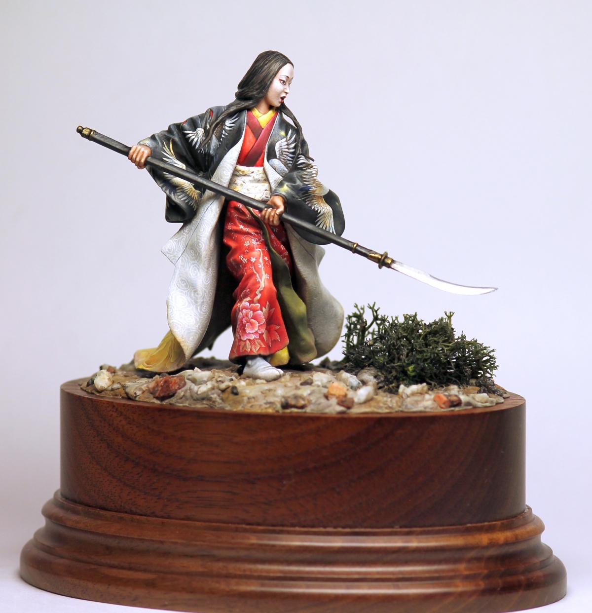 Samurai Female Warrior 1600 1867 2 by Olga Zernina 