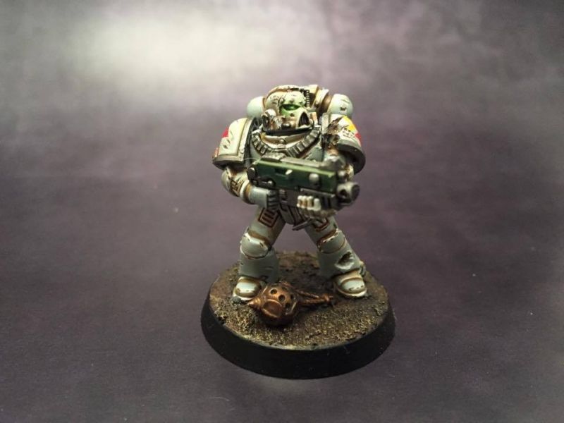 Excoriator Space Marines created by Rob Sanders