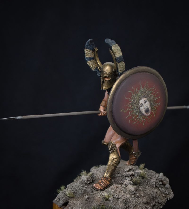 Spartan Oplite. 480 year BC. The Battle of Thermopylae