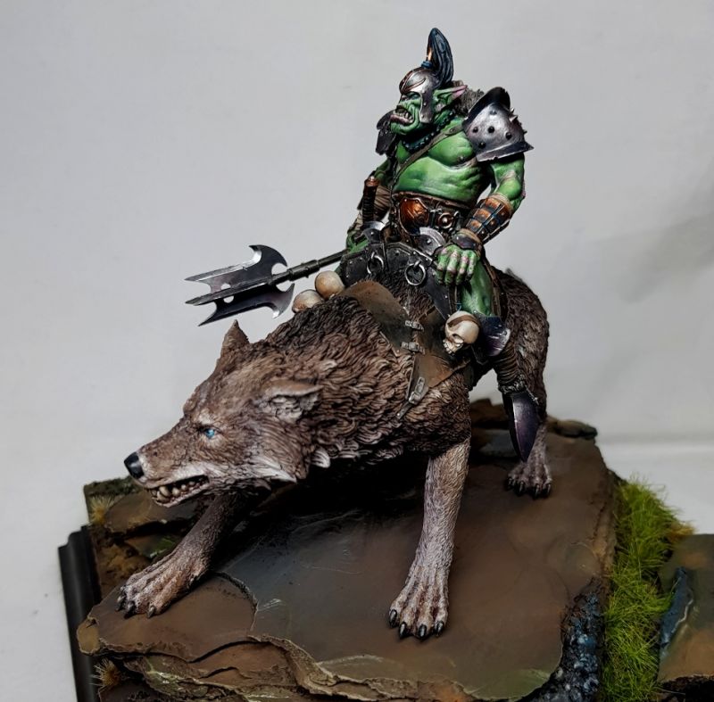 Orc on Wolf - Terrible Kids Stuff