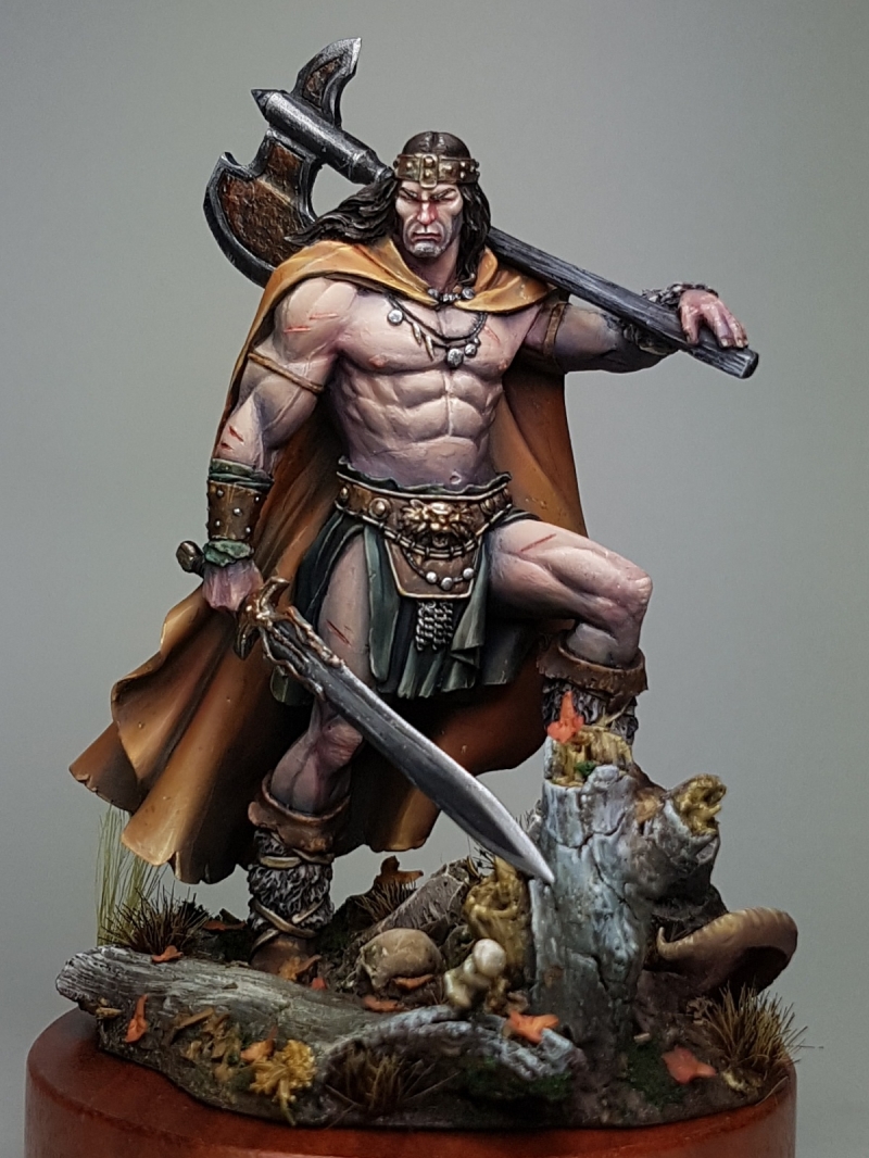 Barbarian King of Autumn - Joaquin Palacios Studio