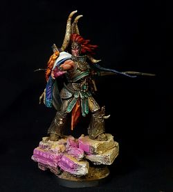 Magnus the red Primarch of the Thousand sons legion