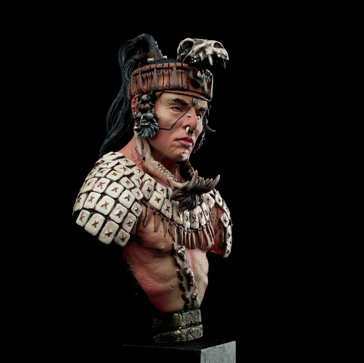 Mayan Warrior By Jimmy Russia - Putty&Paint.