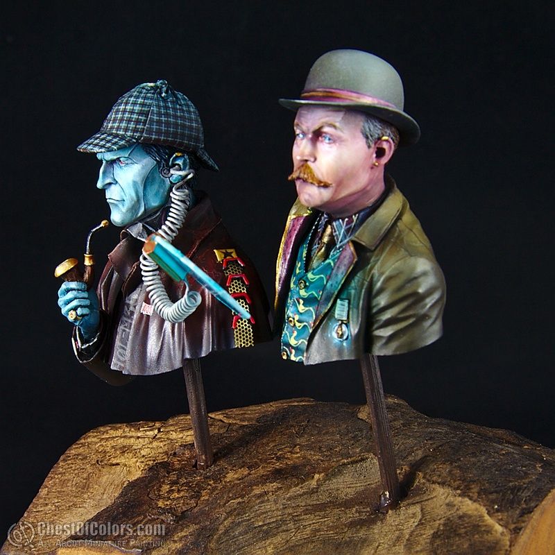 Investigator H0L-M35 (or: sci-fi Sherlock Holmes and Dr. Watson)