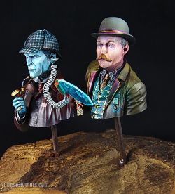 Investigator H0L-M35 (or: sci-fi Sherlock Holmes and Dr. Watson)