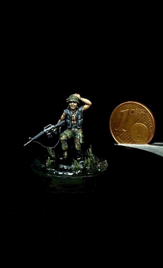 Through the Paddy - 1/72 Vietnam USMC trooper