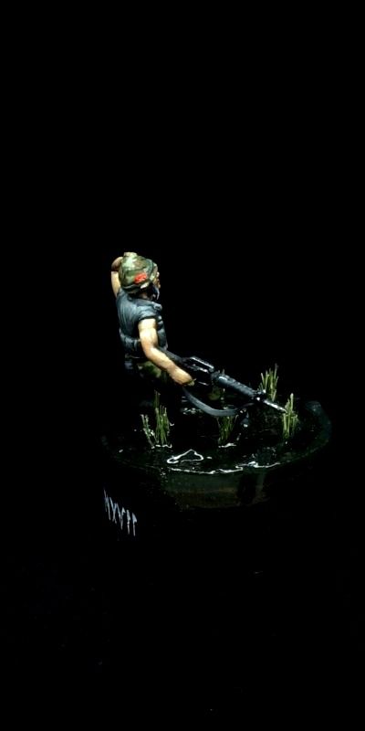 Through the Paddy - 1/72 Vietnam USMC trooper