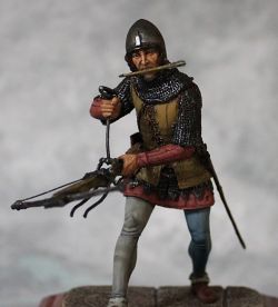 European crossbowman XV century