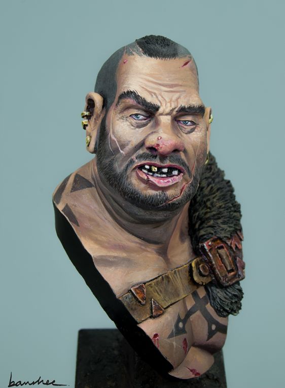 “Don’t fuck with me” - Ogre bust