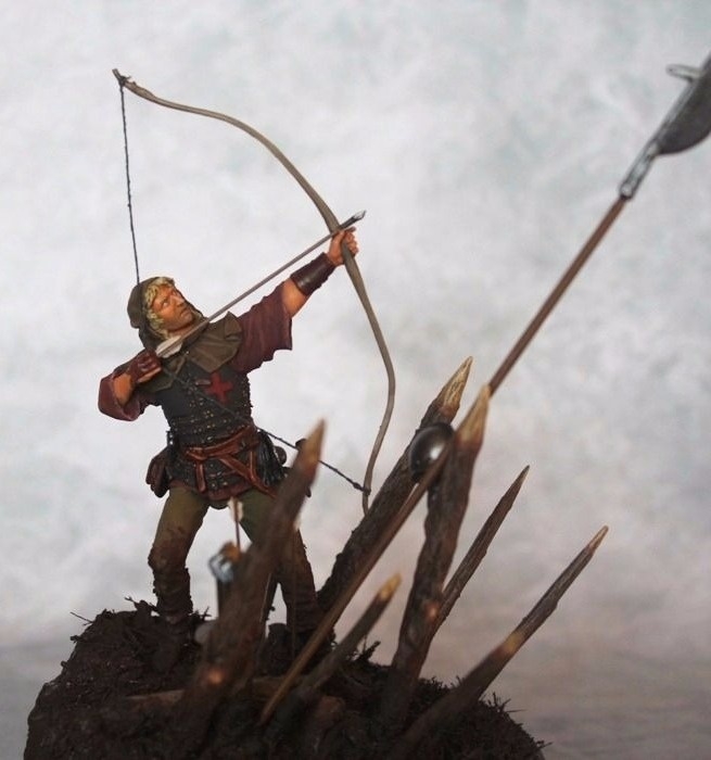 English Archer, Battle of Agincourt, 1415