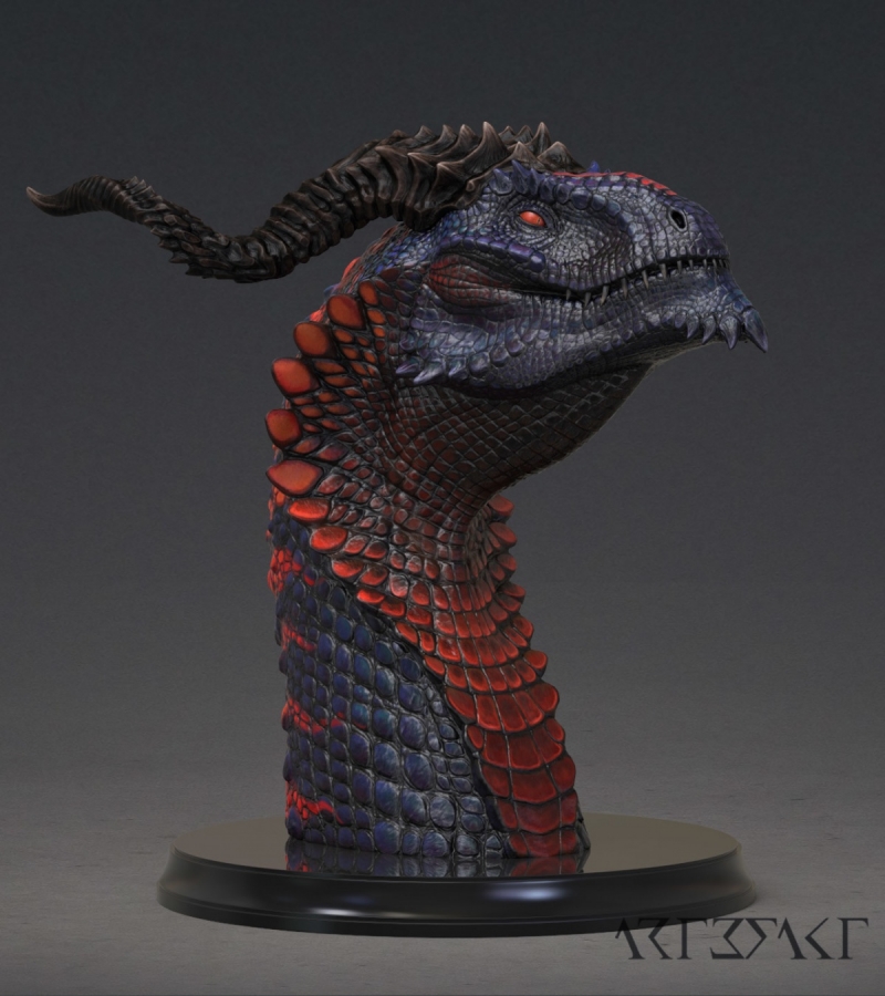 Ssathraz Dragon Bust