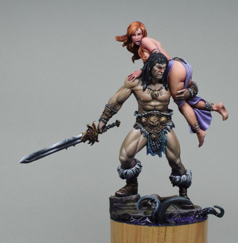 Conan and the Lost Princess - Black Sun Miniatures