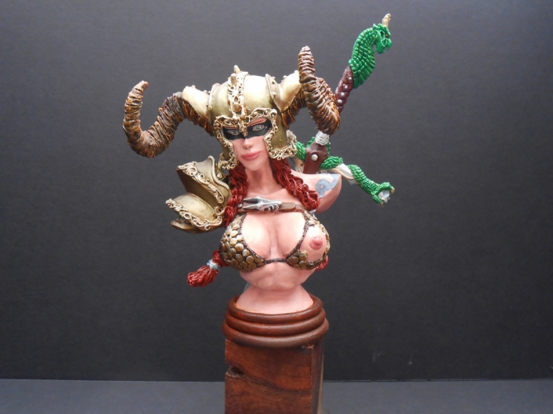 KY-RA Barbarian Queen. Kabuki Bust