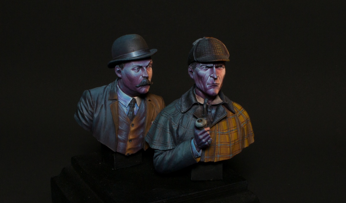 Rule 63 Sherlock Holmes and Dr. Watson Art Print for Sale by LochNestFarm