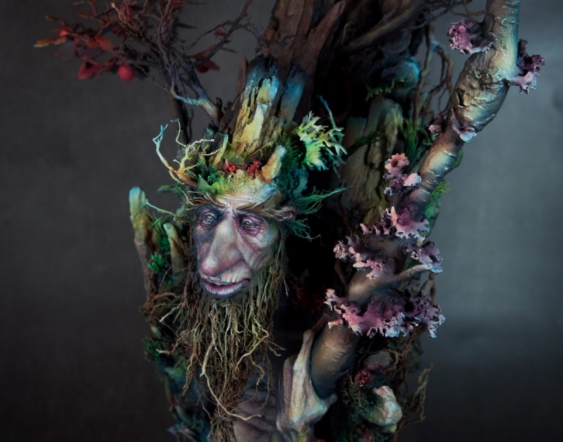 Forest Troll bust