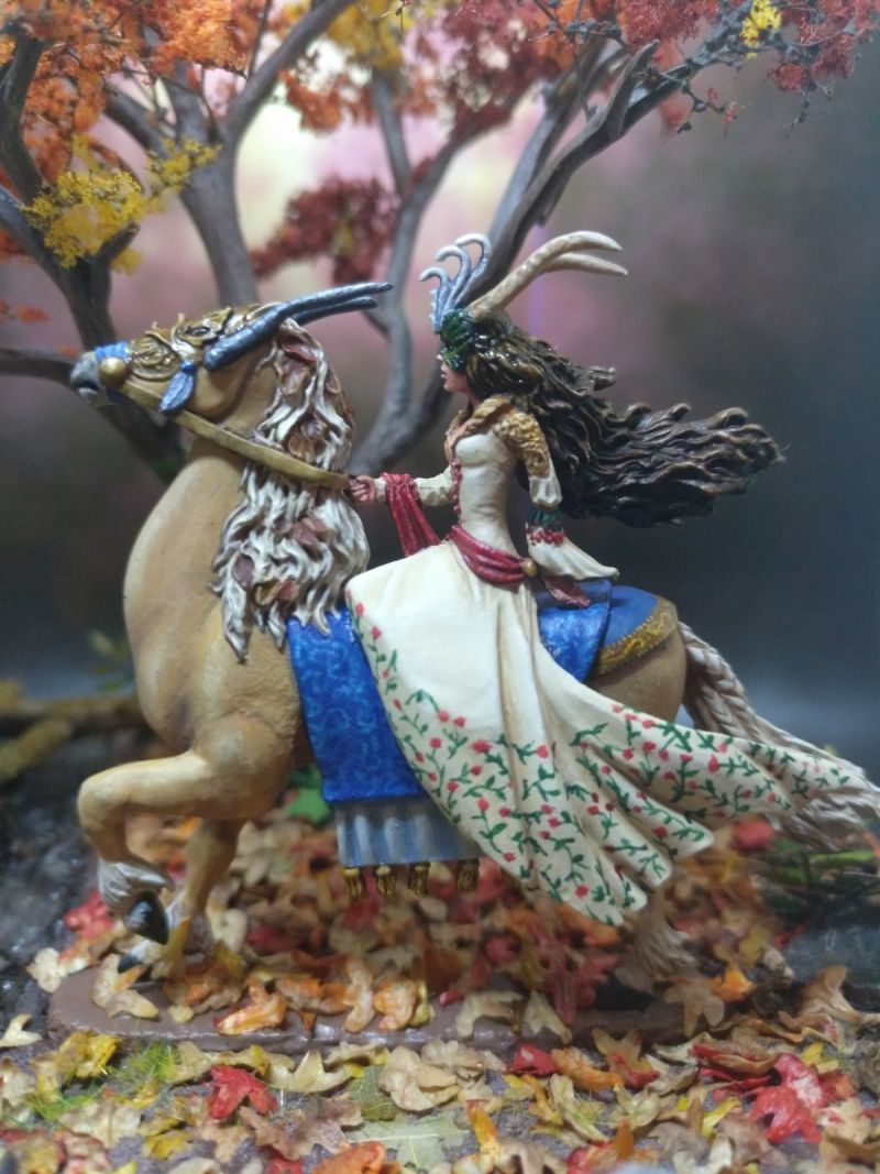 Mounted fairy