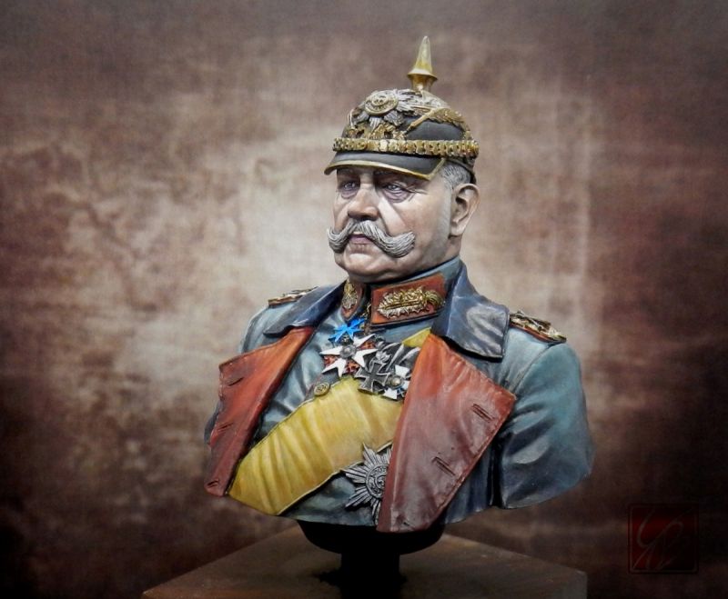 Historical Bust -  Paul Von Hindenburg