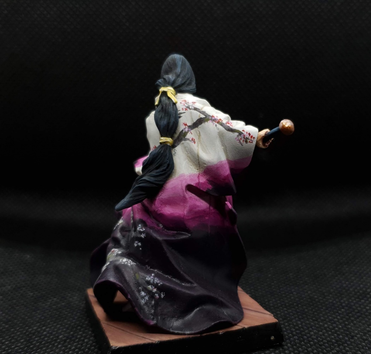 Female Samurai with Naginata by sergarm7 · Putty&Paint