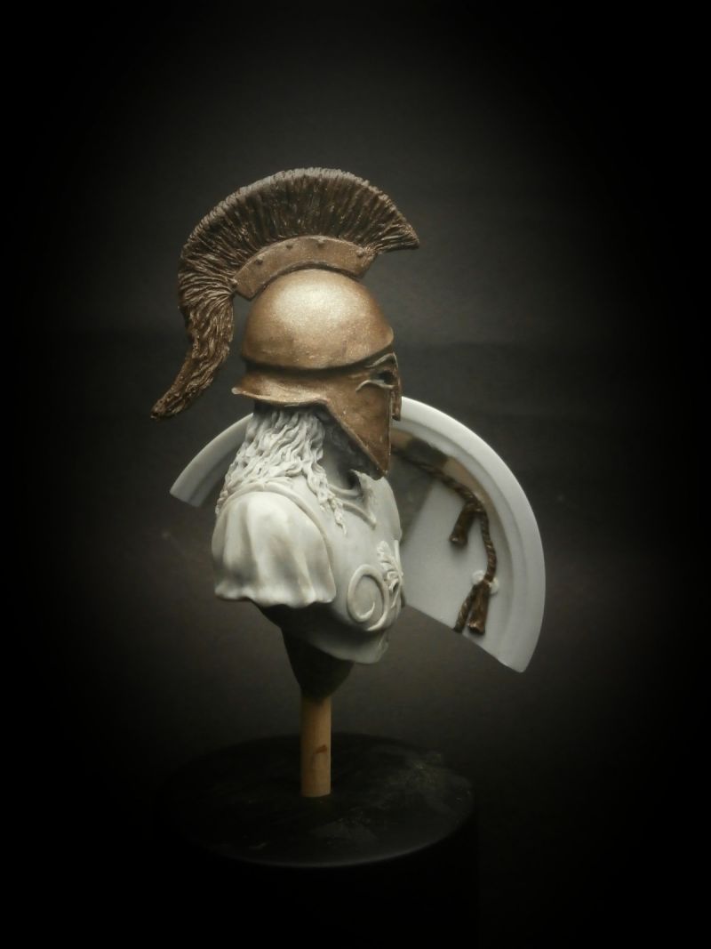 Greek Hoplite bust