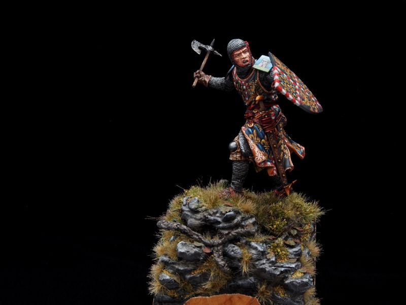 Hundred Years’ War, french knight, 75 mm
