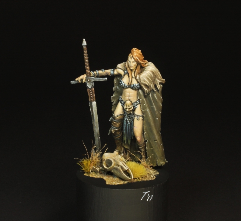 Viking Girl Ouroboros Miniatures