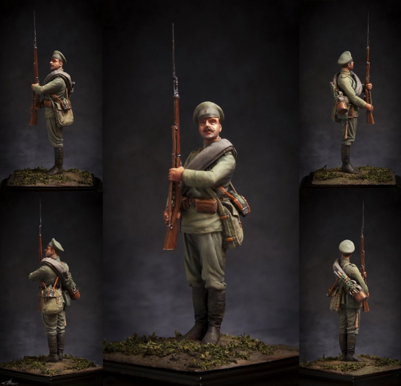 Russian Imperial Army. Infantry. 1916-17.