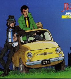 Lupin III con Fiat 500