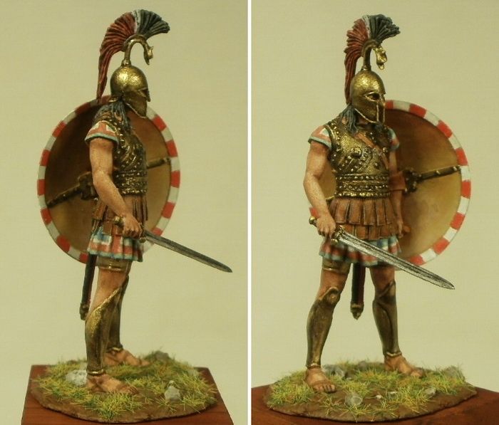 Etruscan Hoplite  VI century b.C.