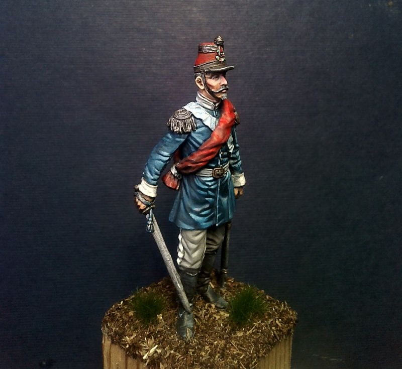 Officer of the line infantry. Italy, 1849