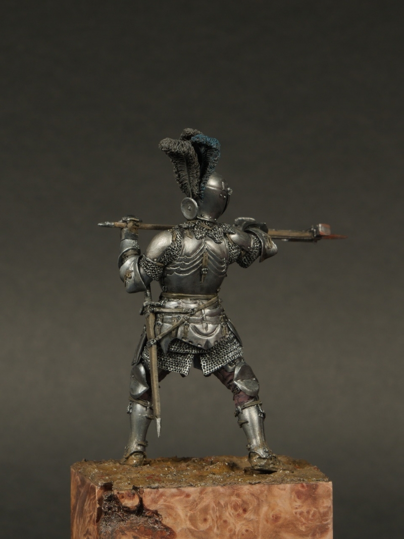 Burgundian knight 15th century