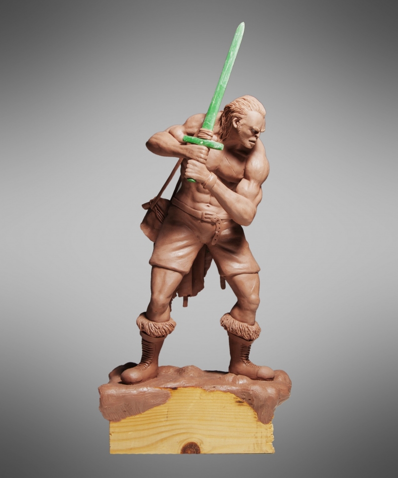 Barbarian - 6th scale - Monster Clay