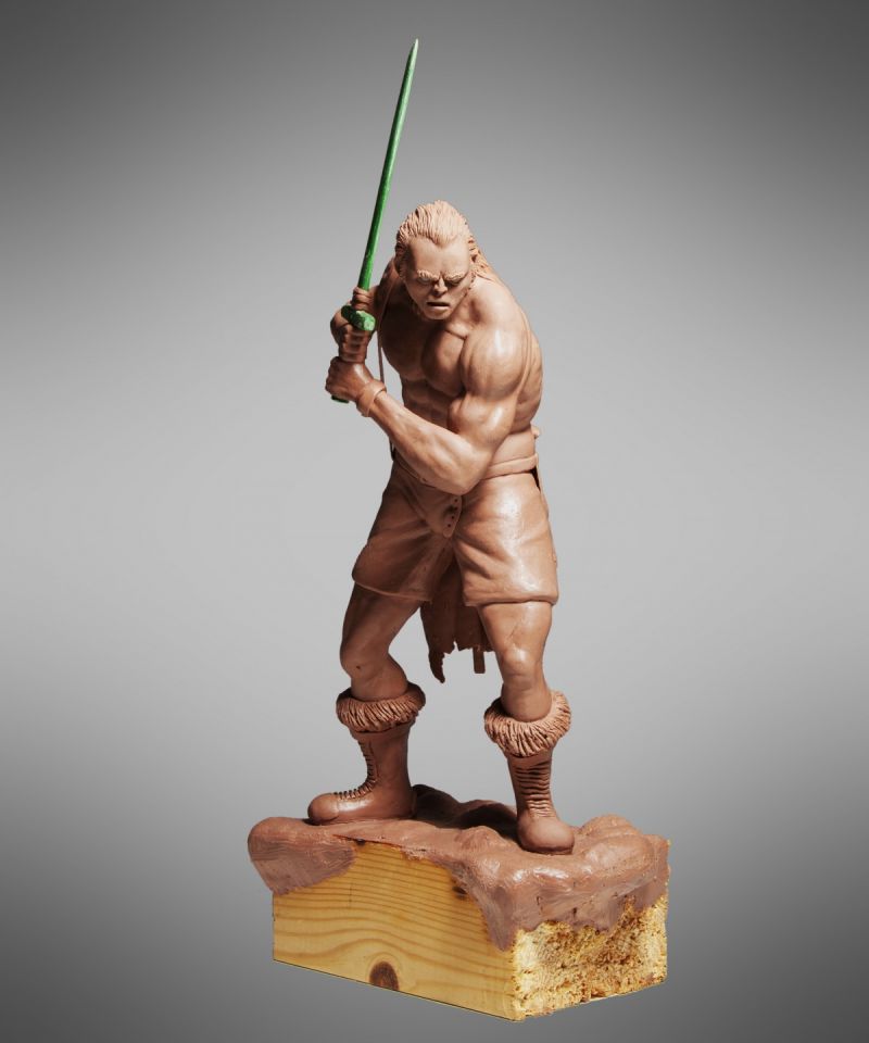 Barbarian - 6th scale - Monster Clay