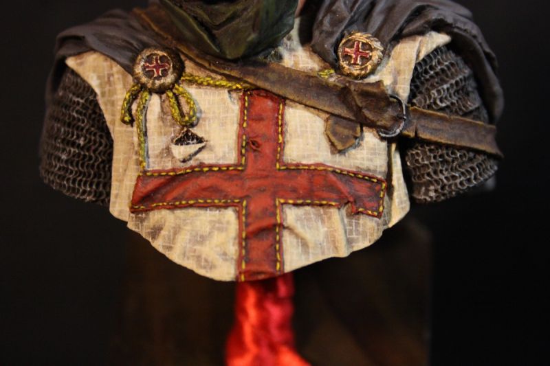 Templare busto resina