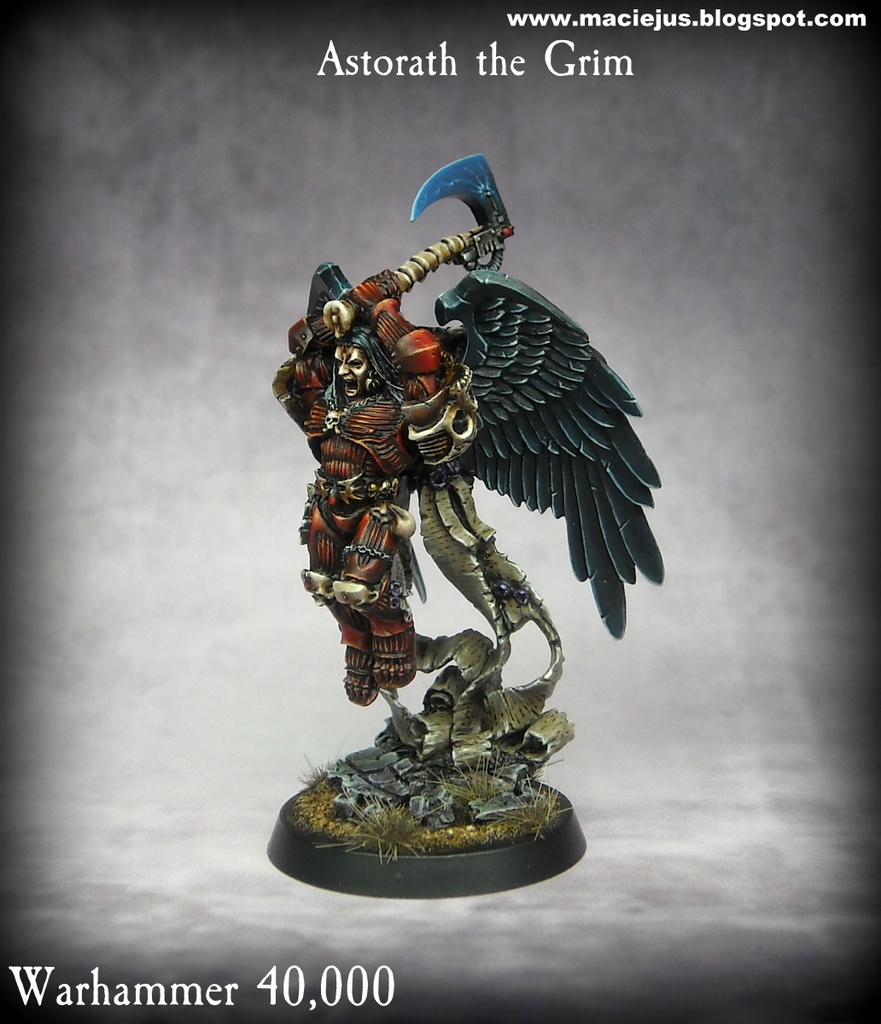 Astorath The Grim Blood Angel by Maciejus_exe · Putty&amp;Paint