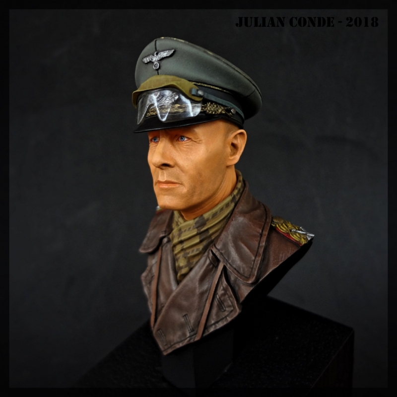 Erwin Rommel - Life miniatures 1/10th Scale Bust