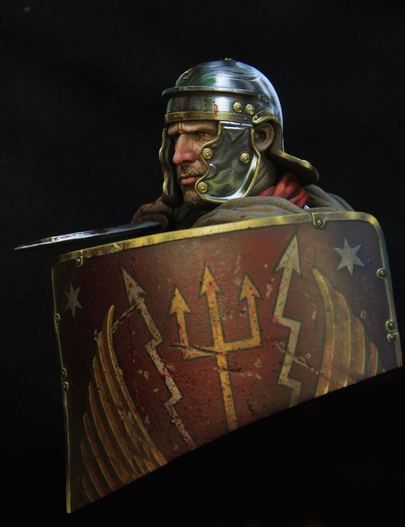 Roman legionairre 1\10 boxart for Young miniatures