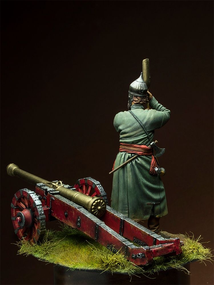 Russian artilleryman, XVI cen.