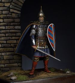 Mercury Models 75mm, Medieval russian warrior