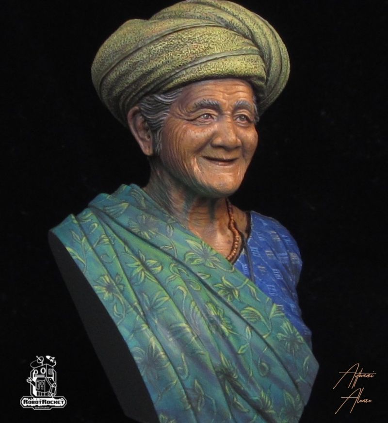 The Old Lady of Bali - Robot Rocket Miniatures