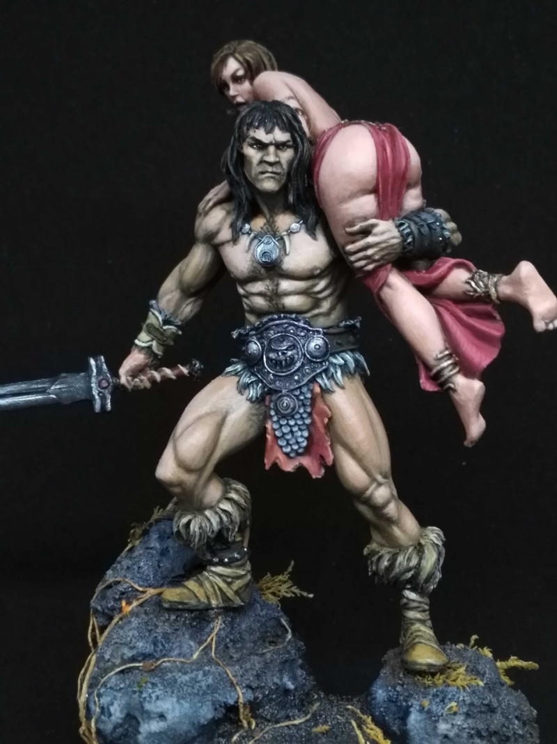 Barbarian and the slave girl