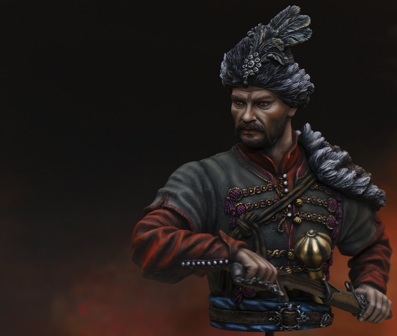 Ukrainian Cossack Ivan Bohun.
