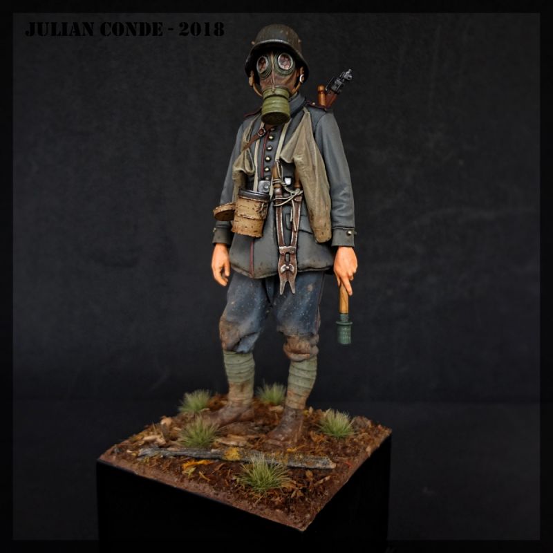 German Stormtrooper - W.W.I - 1917 - Andrea Miniatures