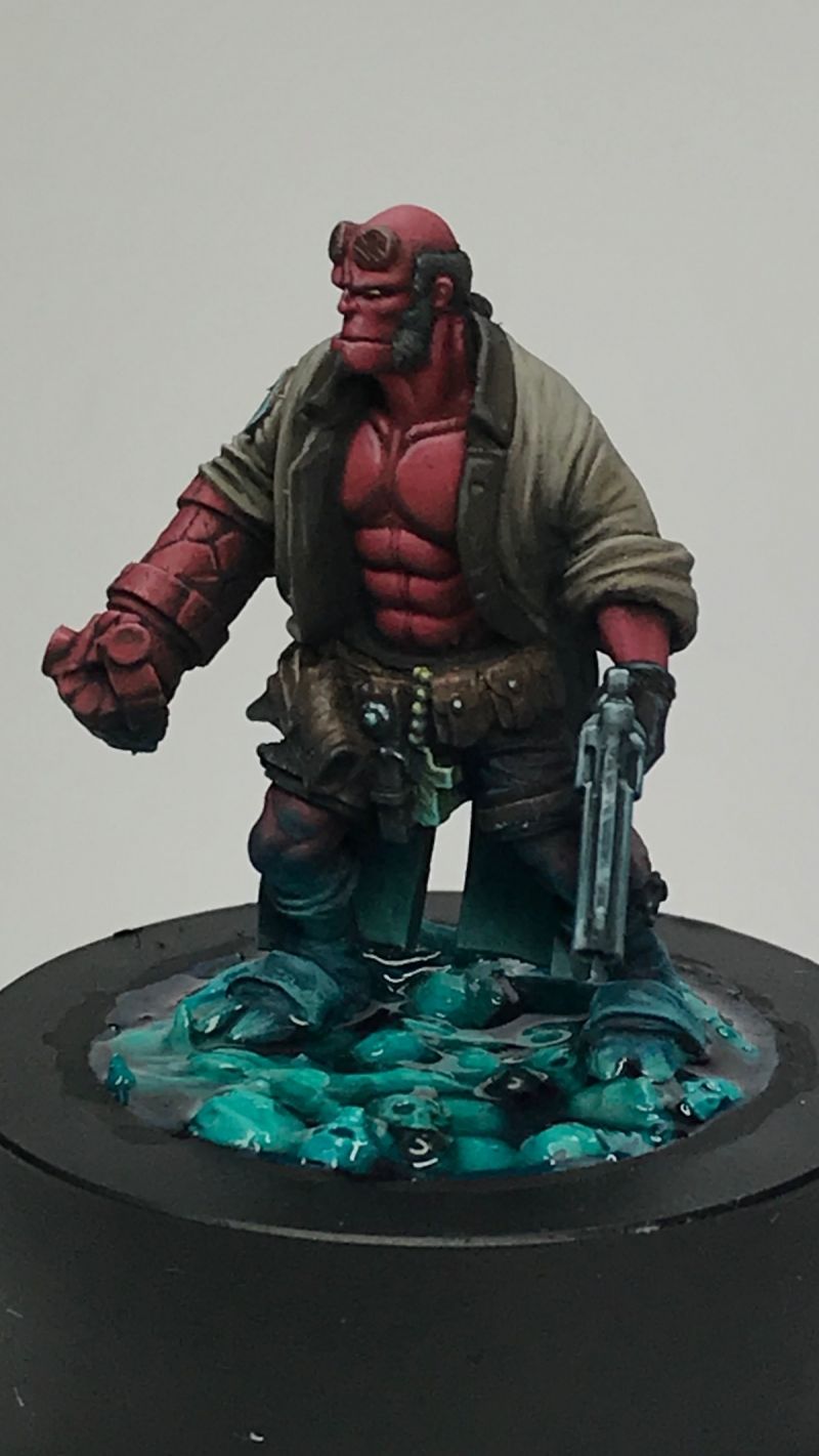 Hellboy In The Swamp Of Lost Souls