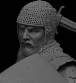 Noble Russian warrior 14th century