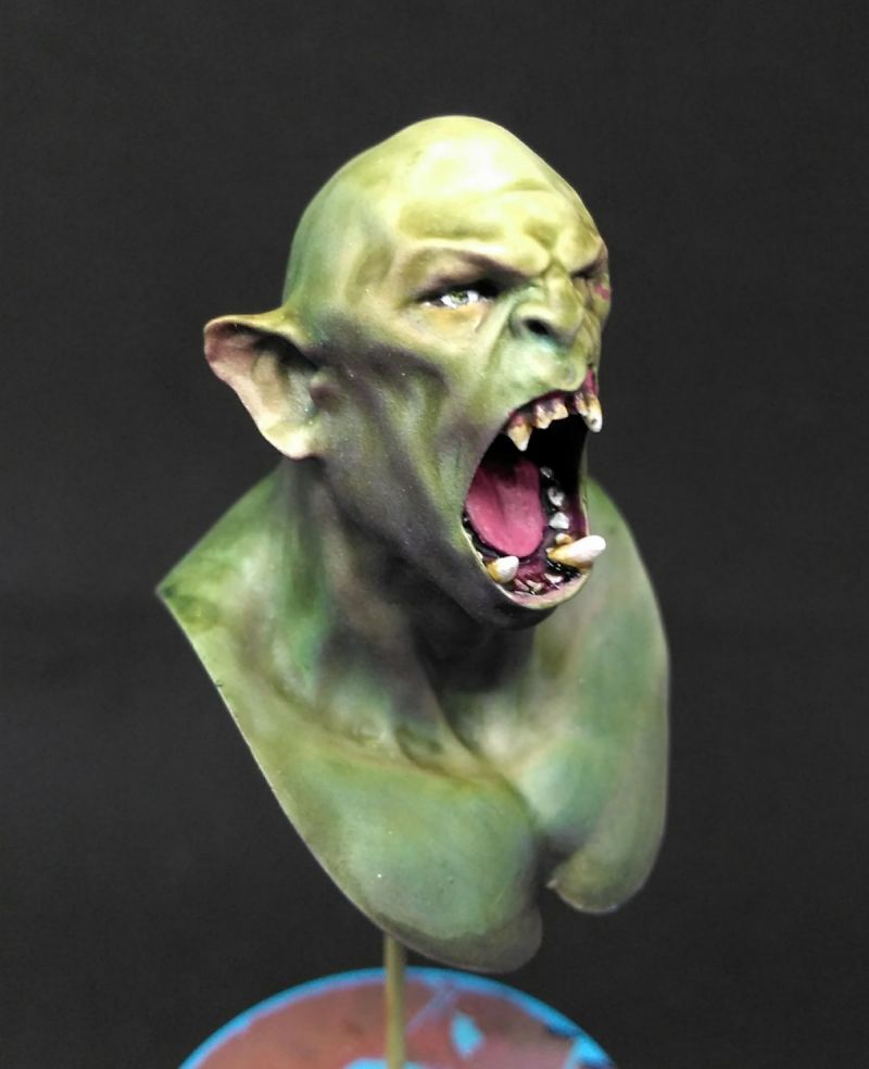 Academic Orc Bust