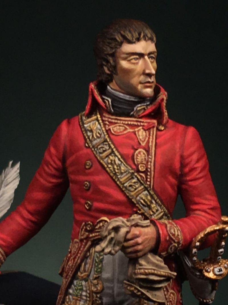 Napoleon Bonaparte First Consul 1802 by Rod Curtis Â· Putty&Paint