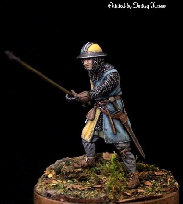 European infantryman of the 13th century